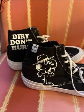 HUF x Peanuts Classic Hi "Dirtbag Crew" Sz 10 men’s sneakers